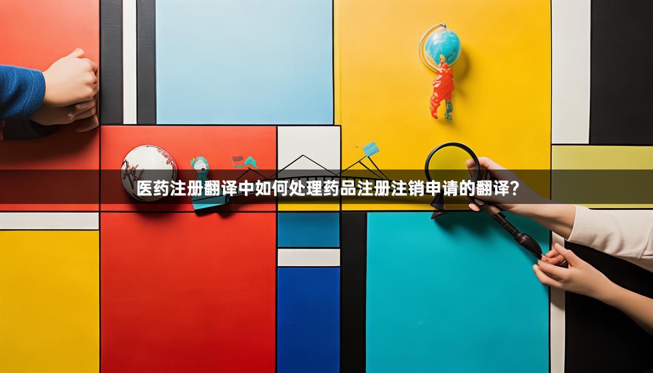 医药注册翻译中如何处理药品注册注销申请的翻译？