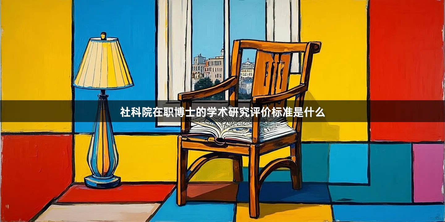 社科院在职博士的学术研究评价标准是什么