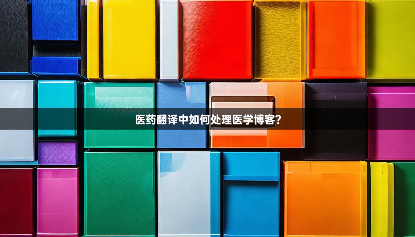 医药翻译中如何处理医学博客？