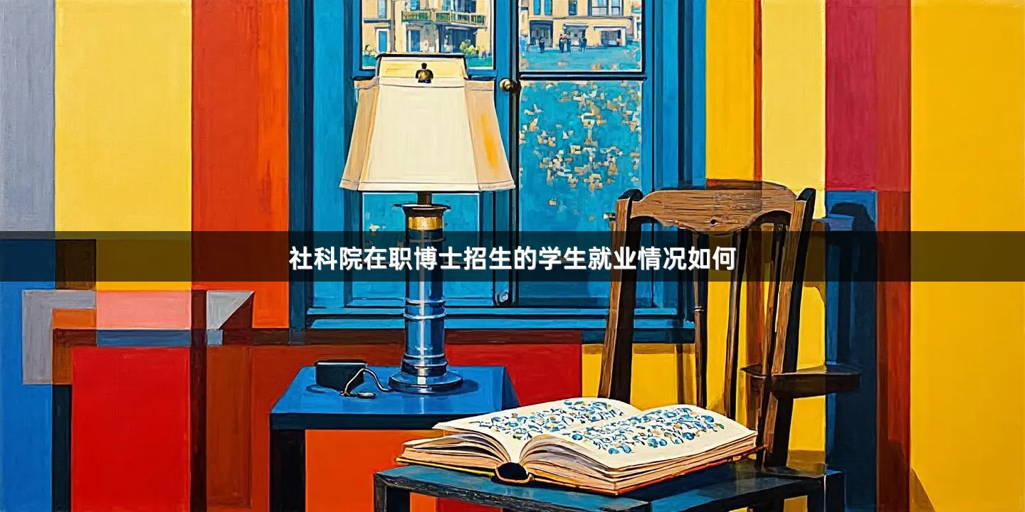 社科院在职博士招生的学生就业情况如何