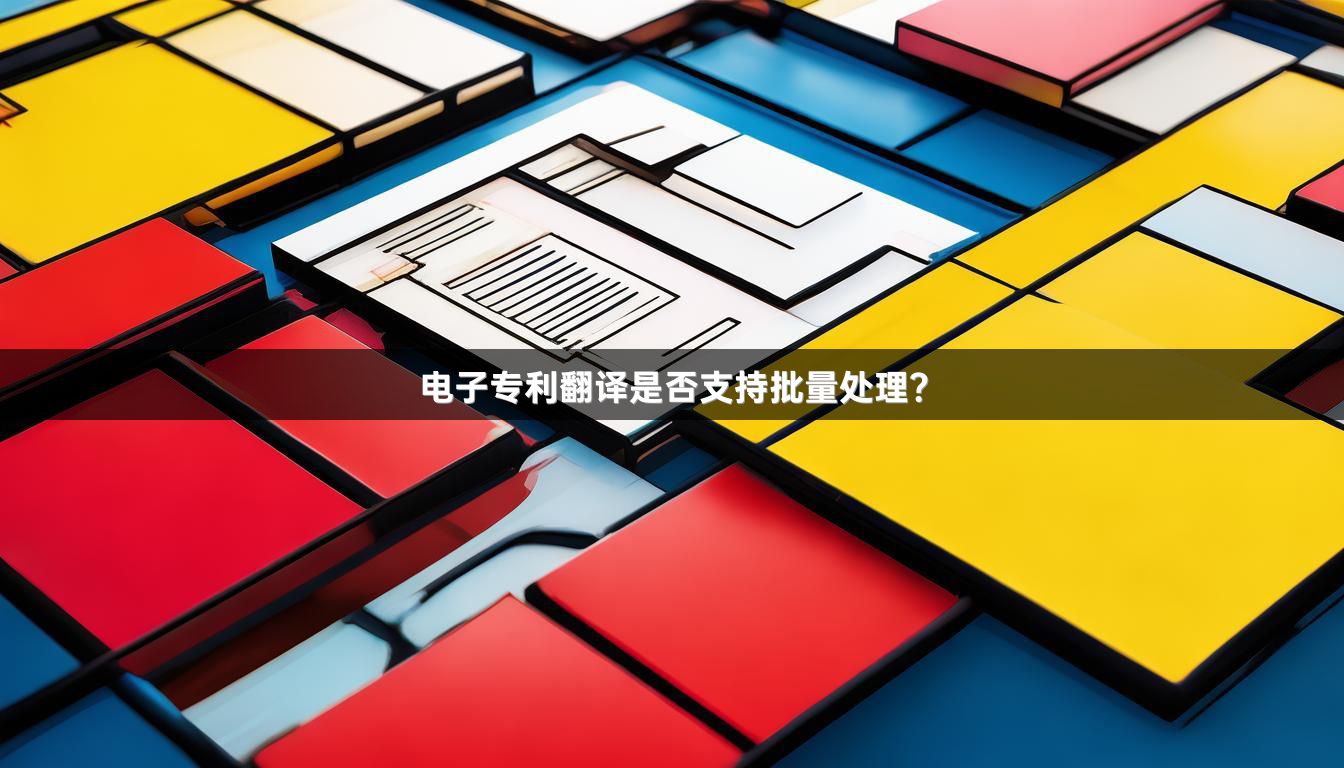 电子专利翻译是否支持批量处理？