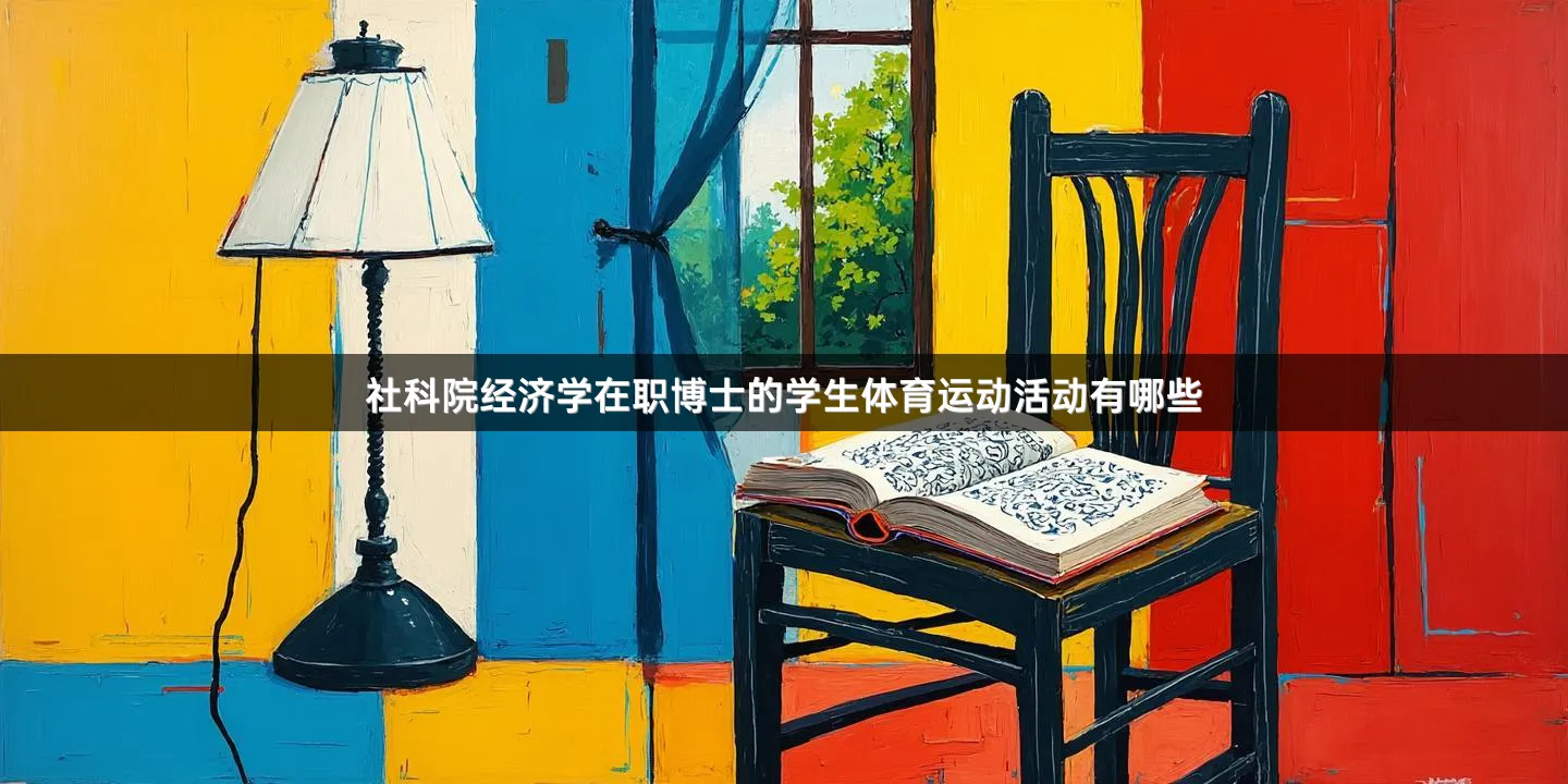 社科院经济学在职博士的学生体育运动活动有哪些