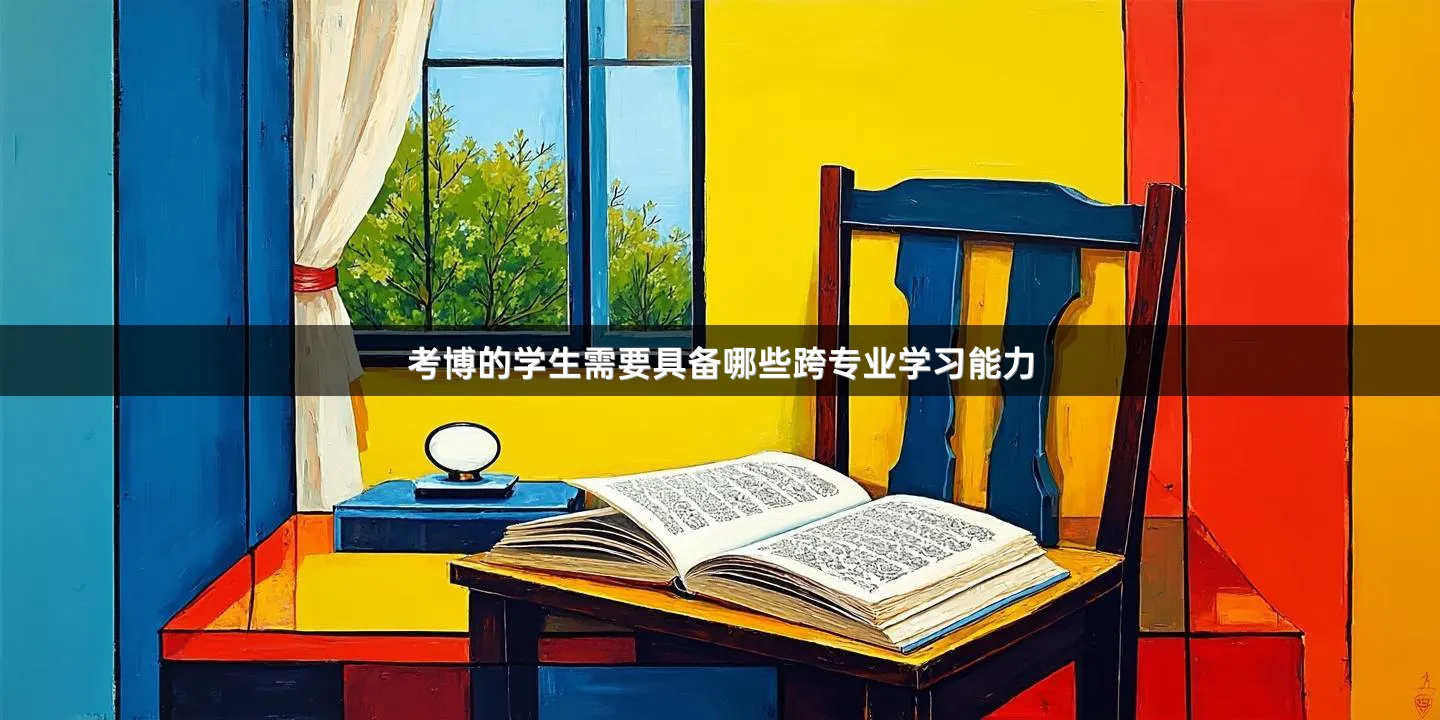 考博的学生需要具备哪些跨专业学习能力