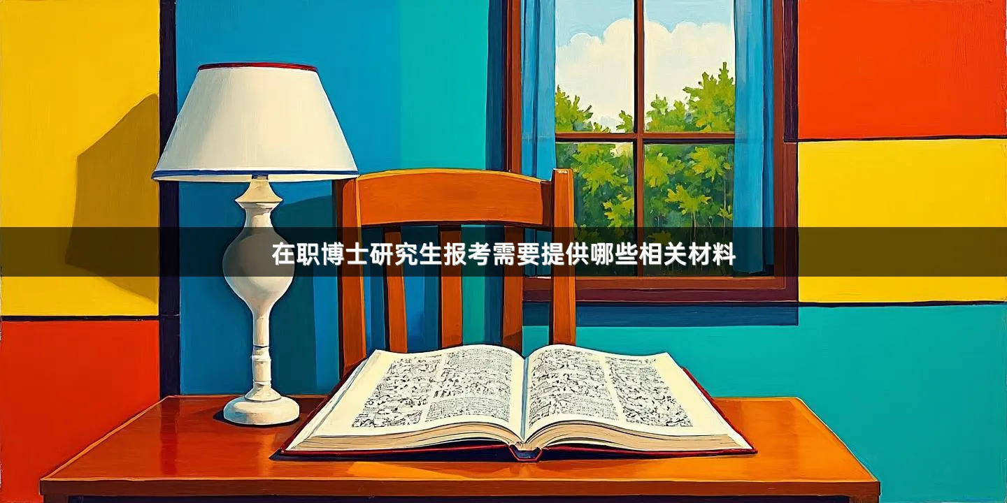 在职博士研究生报考需要提供哪些相关材料