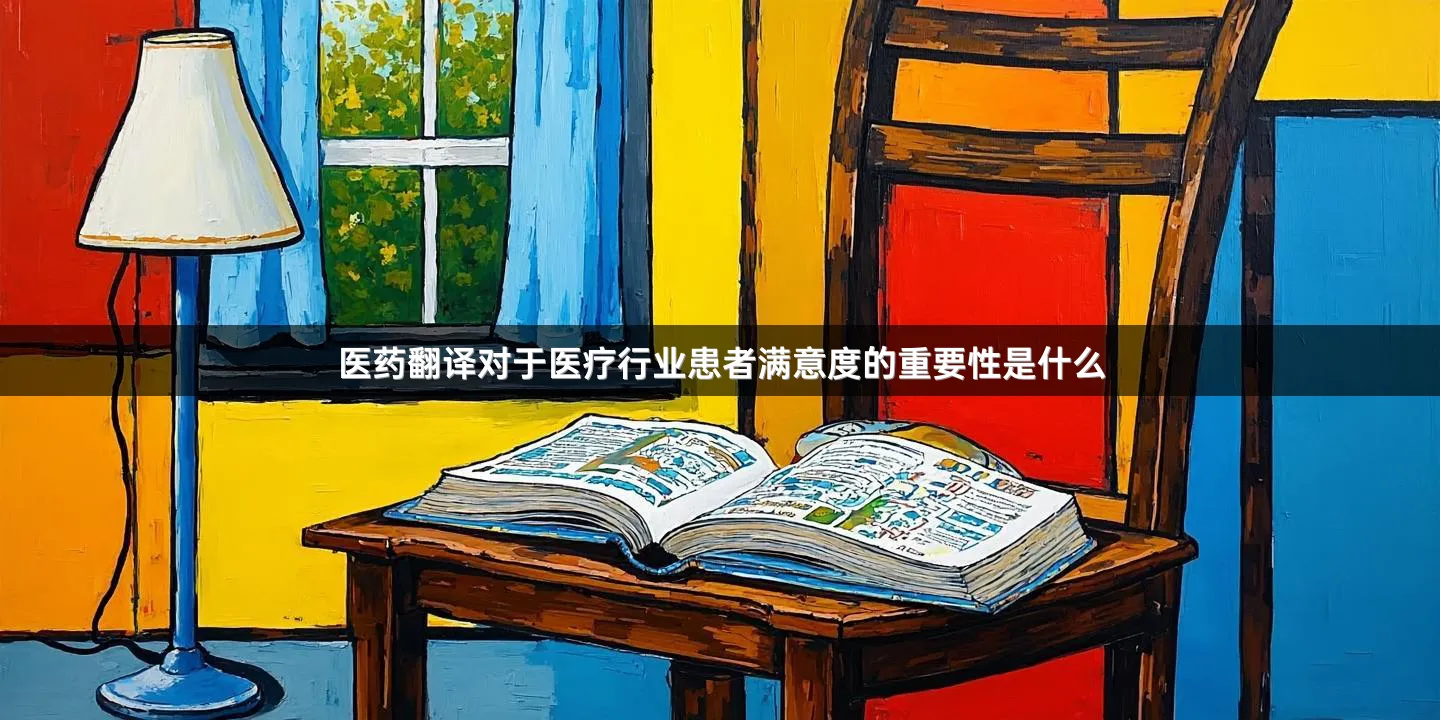 医药翻译对于医疗行业患者满意度的重要性是什么