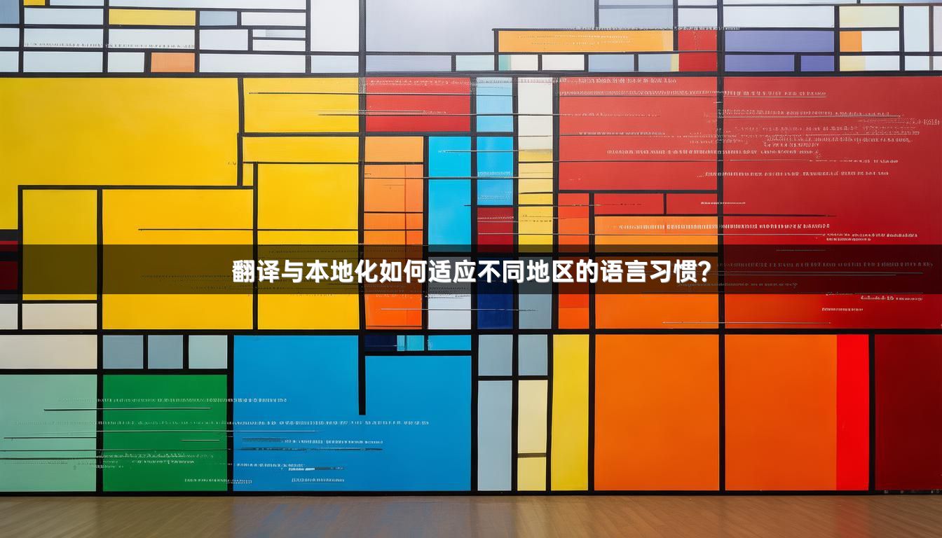 翻譯與本地化如何適應(yīng)不同地區(qū)的語(yǔ)言習(xí)慣？