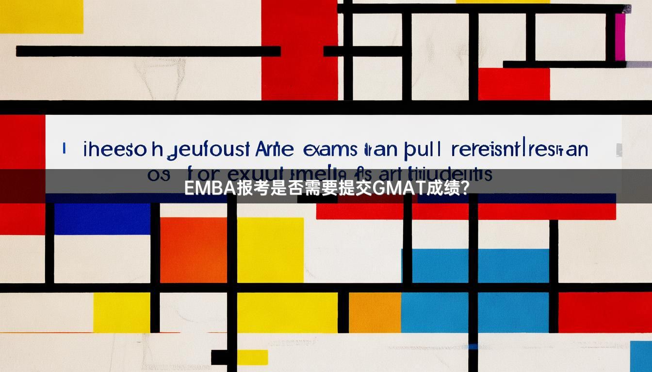 EMBA报考是否需要提交GMAT成绩？