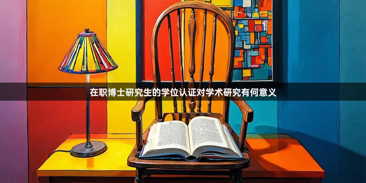 在职博士研究生的学位认证对学术研究有何意义