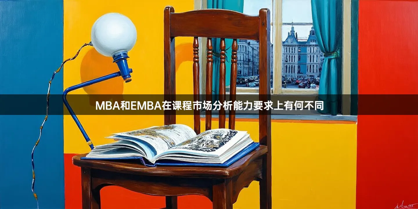 MBA和EMBA在课程市场分析能力要求上有何不同