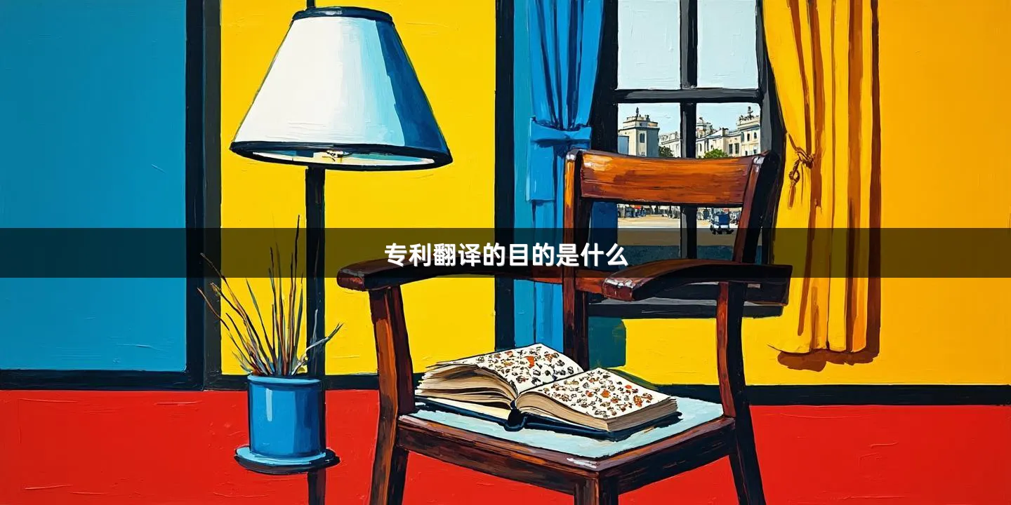 专利翻译的目的是什么