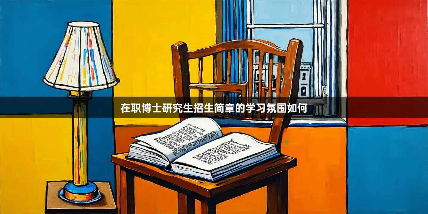 在职博士研究生招生简章的学习氛围如何