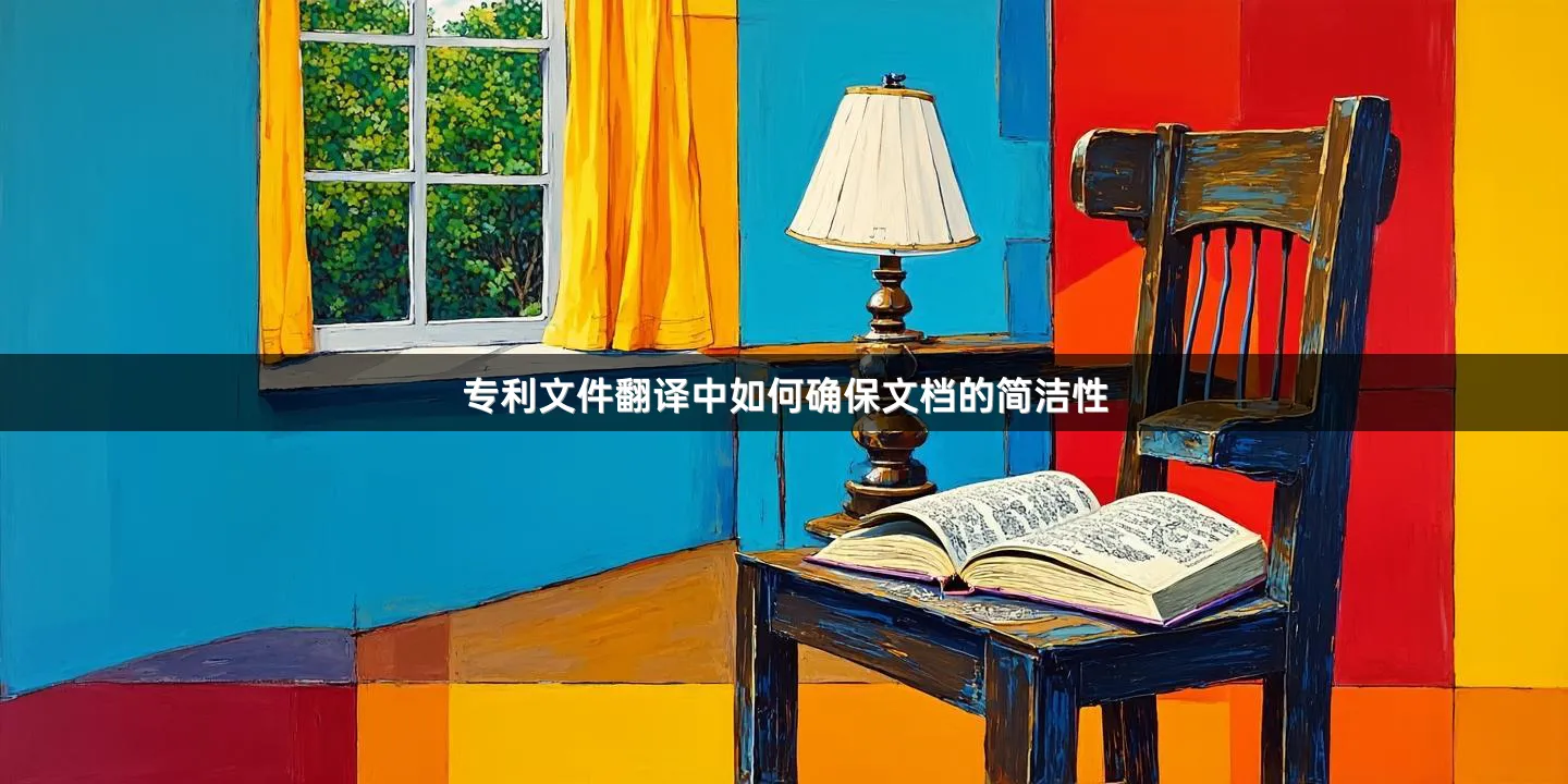 专利文件翻译中如何确保文档的简洁性