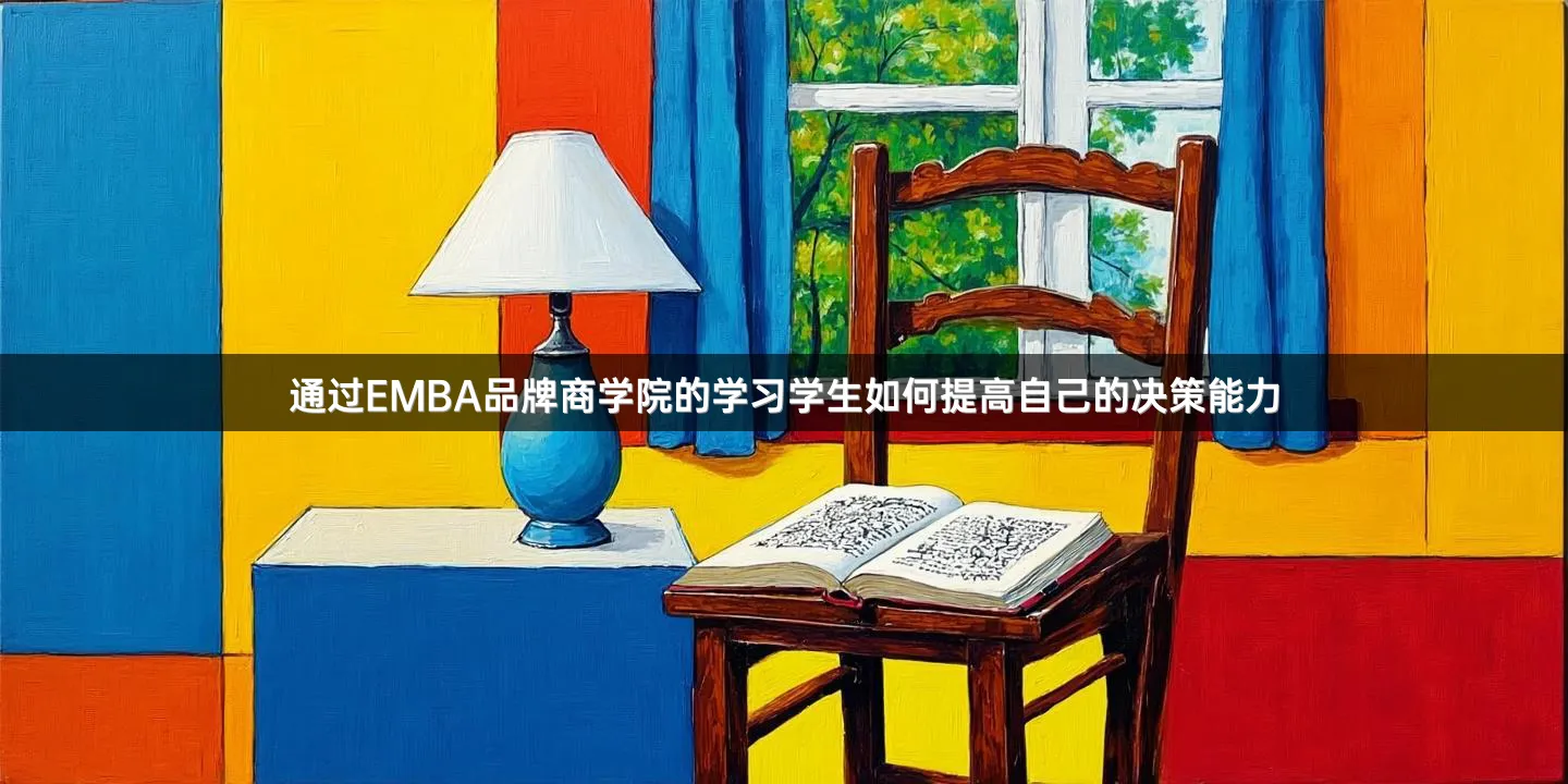 通过EMBA品牌商学院的学习学生如何提高自己的决策能力