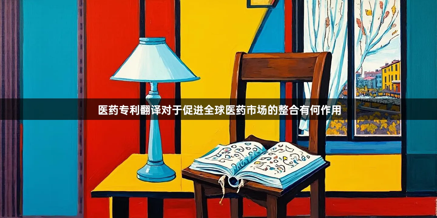 医药专利翻译对于促进全球医药市场的整合有何作用