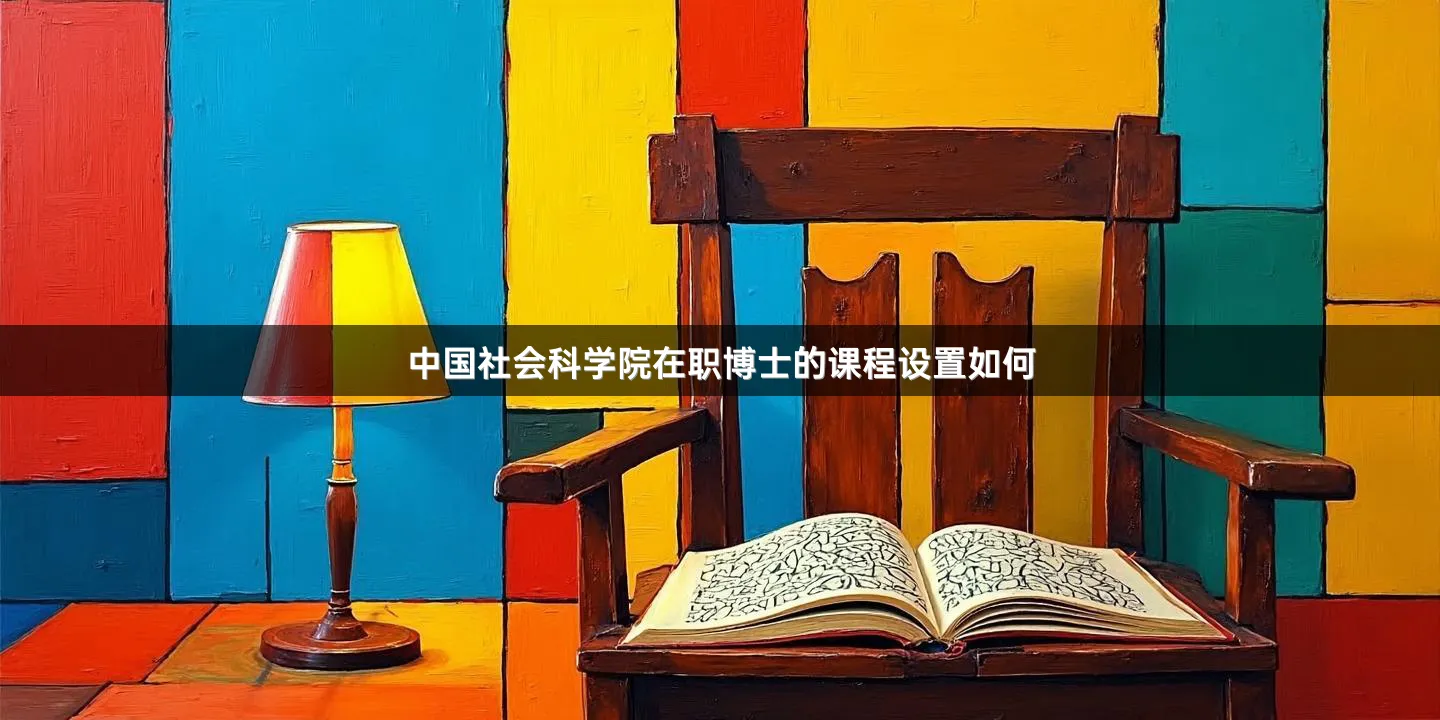 中国社会科学院在职博士的课程设置如何