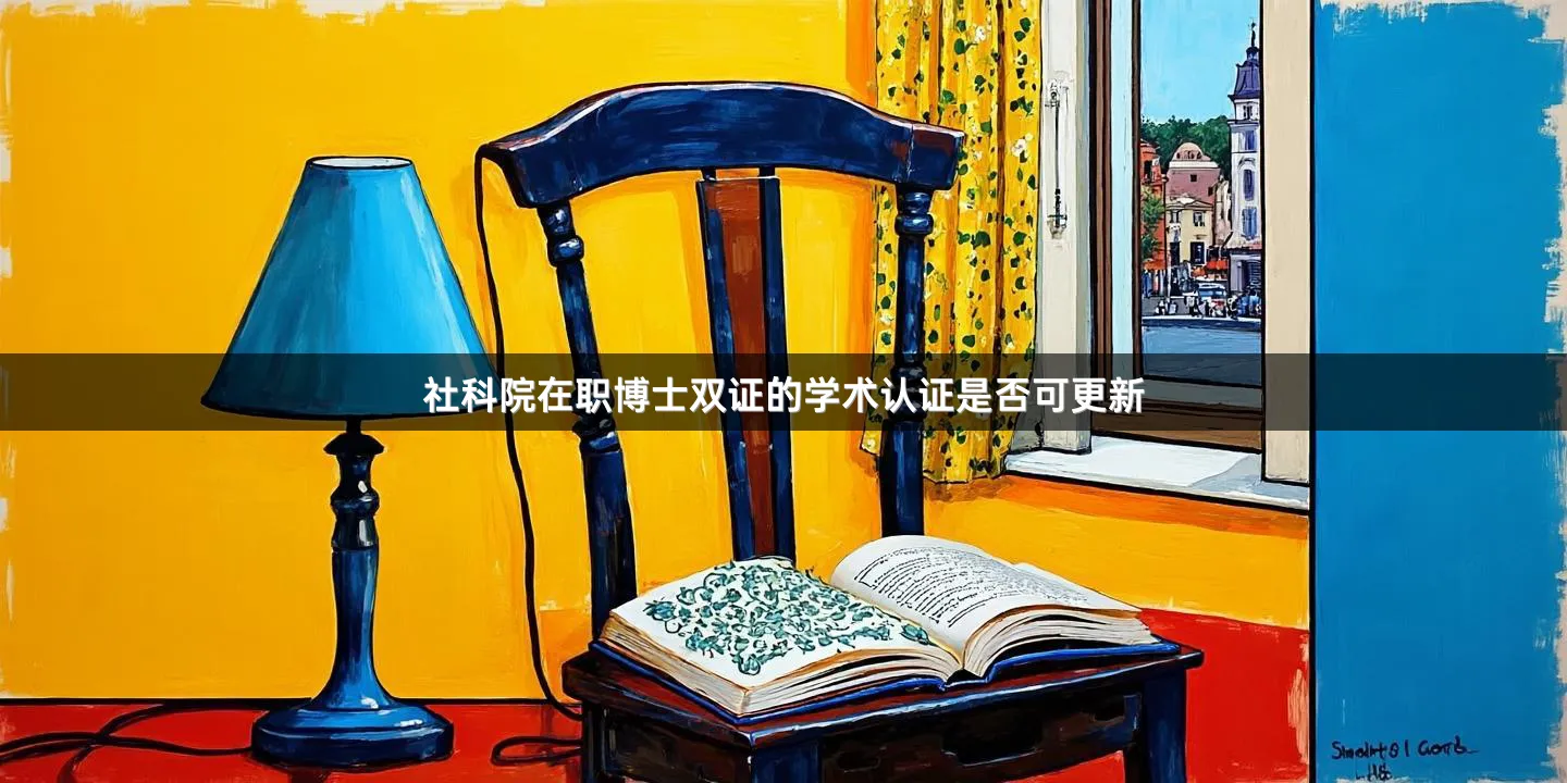 社科院在职博士双证的学术认证是否可更新