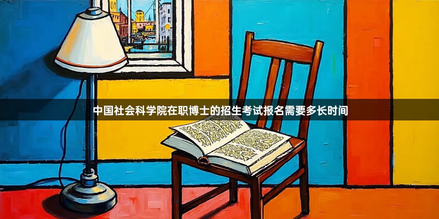 中国社会科学院在职博士的招生考试报名需要多长时间