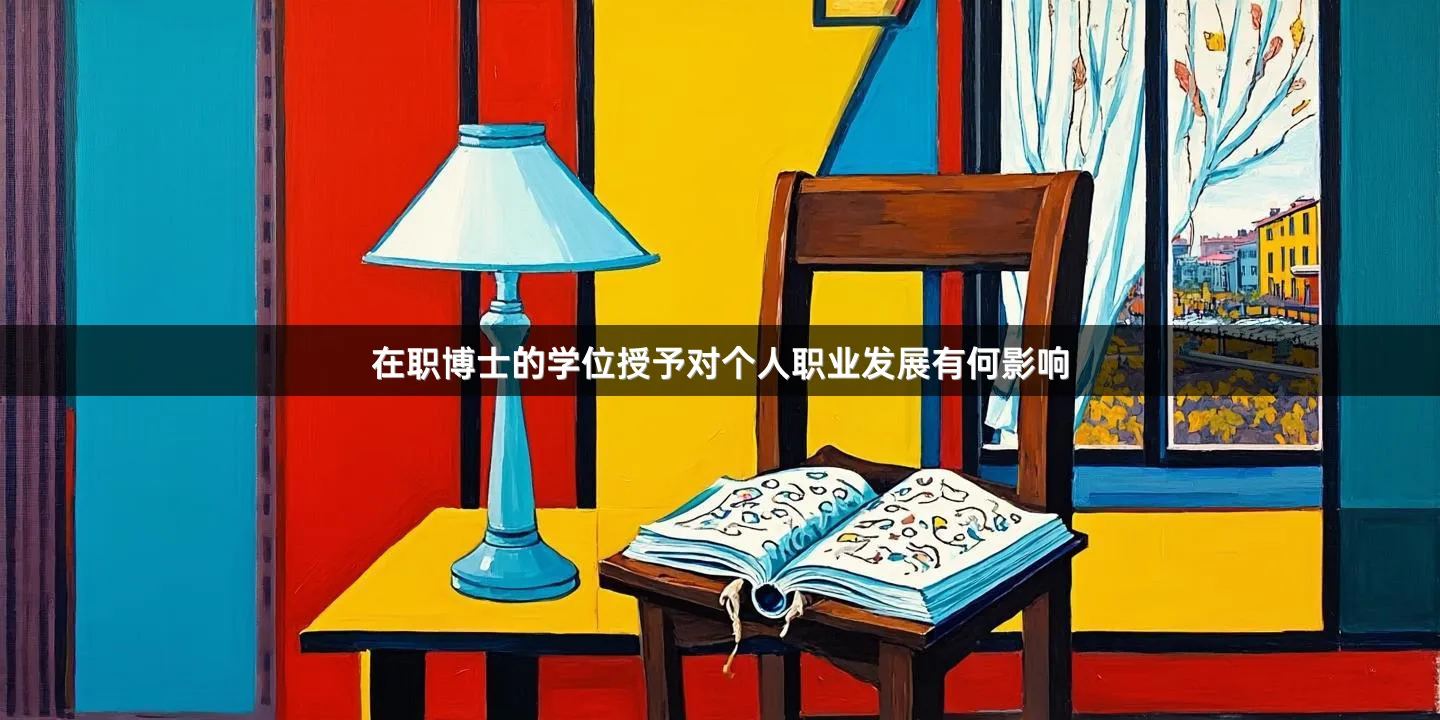 在职博士的学位授予对个人职业发展有何影响