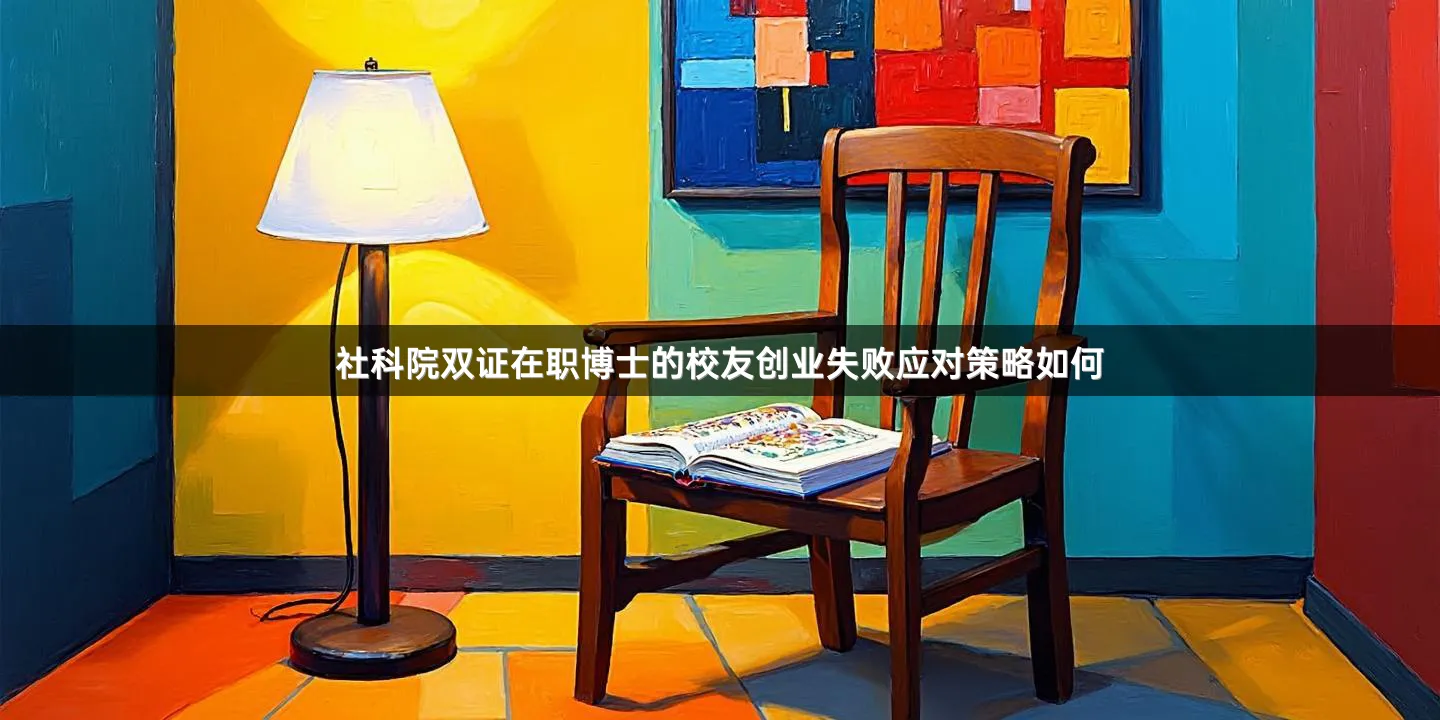 社科院双证在职博士的校友创业失败应对策略如何