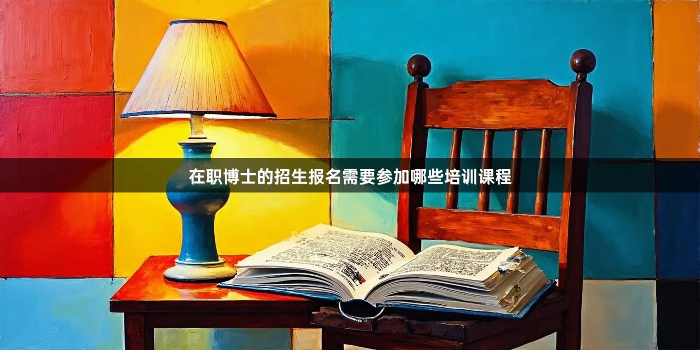 在职博士的招生报名需要参加哪些培训课程