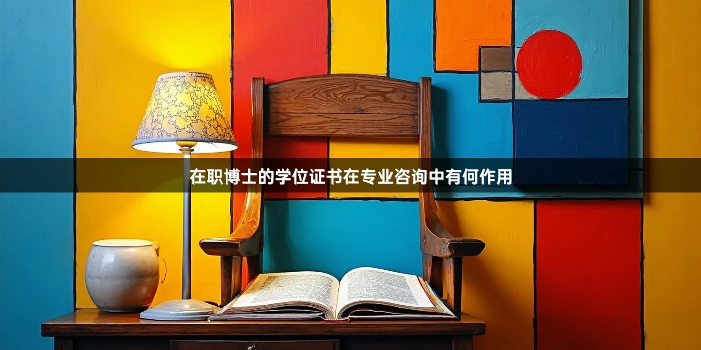 在职博士的学位证书在专业咨询中有何作用