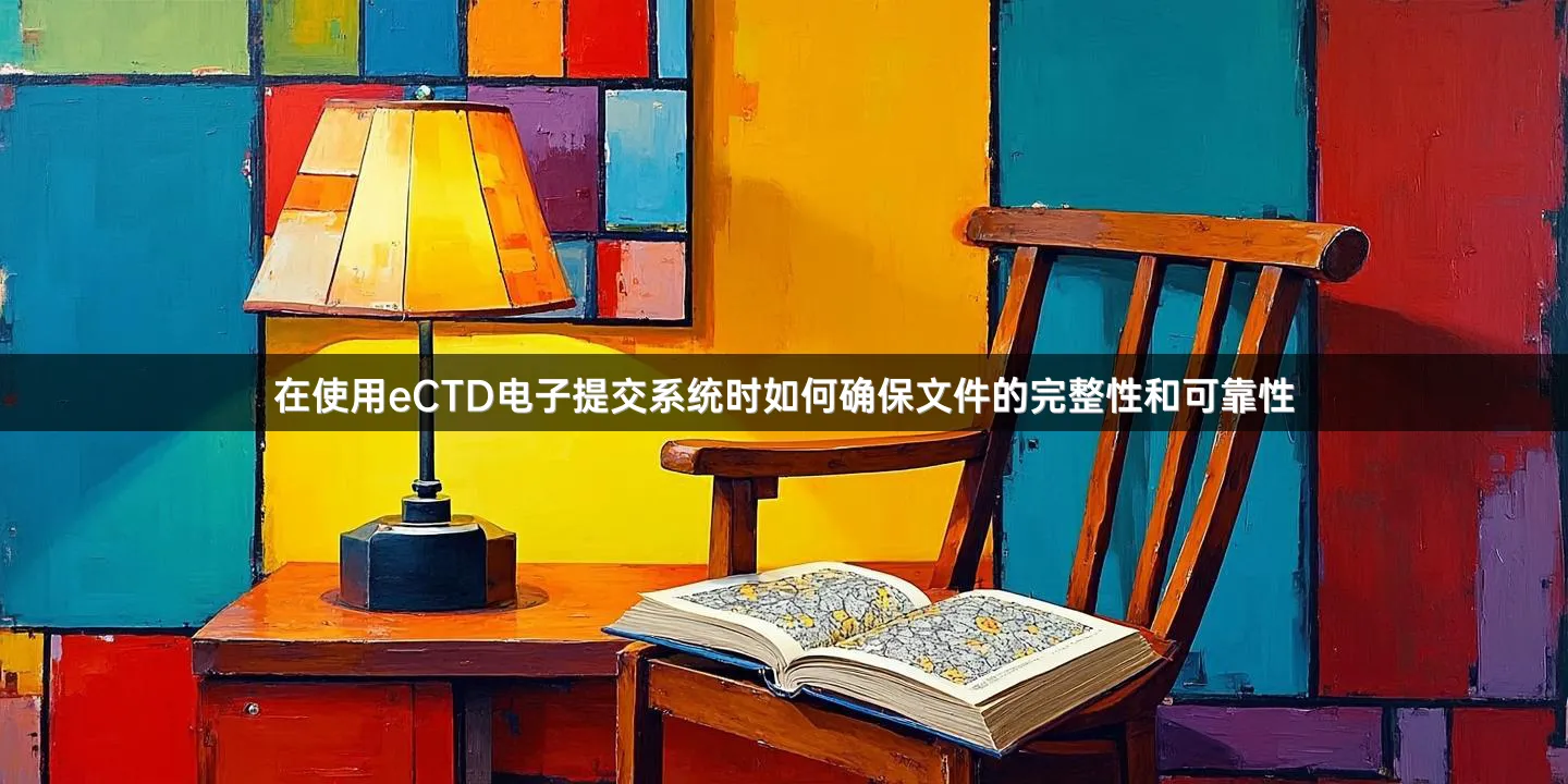在使用eCTD电子提交系统时如何确保文件的完整性和可靠性
