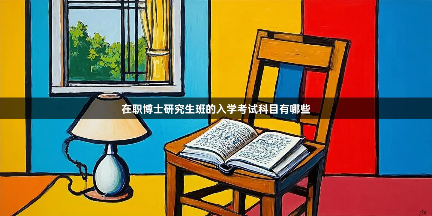 在职博士研究生班的入学考试科目有哪些