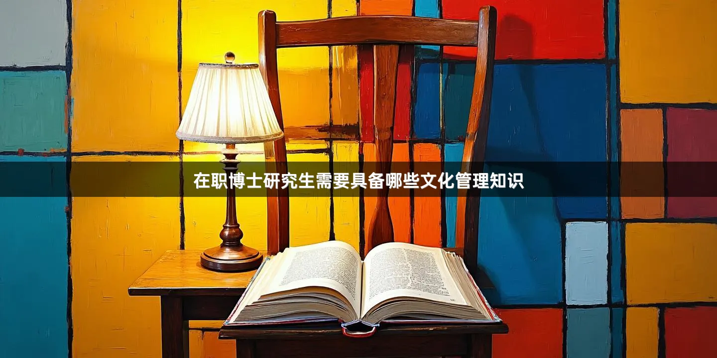 在职博士研究生需要具备哪些文化管理知识
