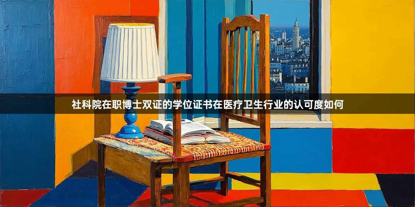社科院在职博士双证的学位证书在医疗卫生行业的认可度如何