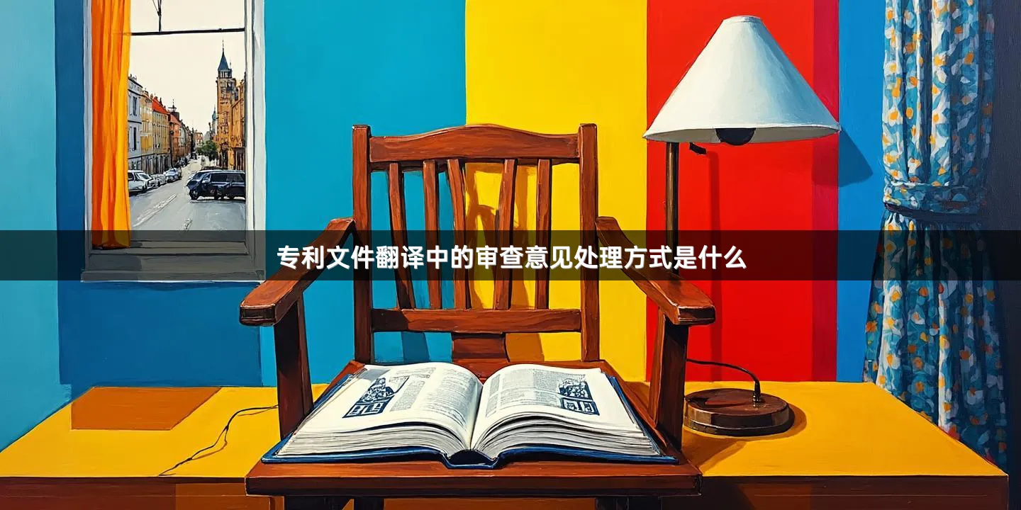 专利文件翻译中的审查意见处理方式是什么