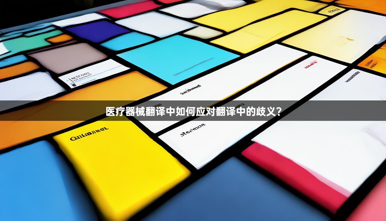 医疗器械翻译中如何应对翻译中的歧义？