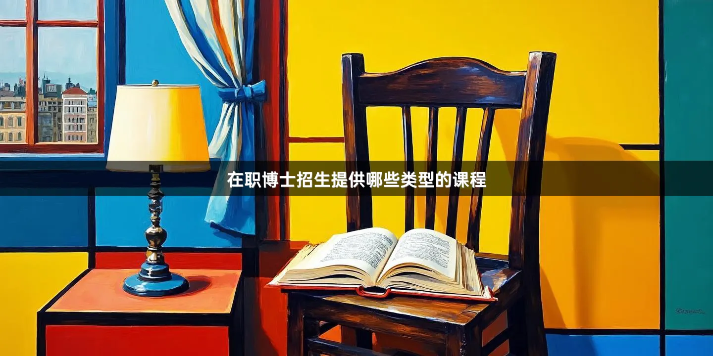在职博士招生提供哪些类型的课程