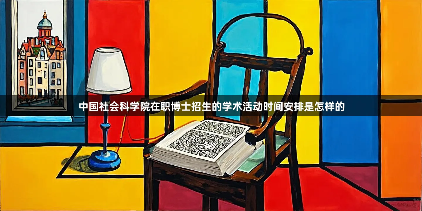 中国社会科学院在职博士招生的学术活动时间安排是怎样的
