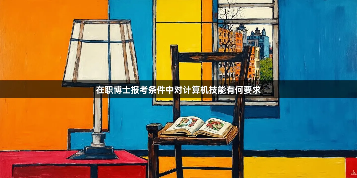 在职博士报考条件中对计算机技能有何要求