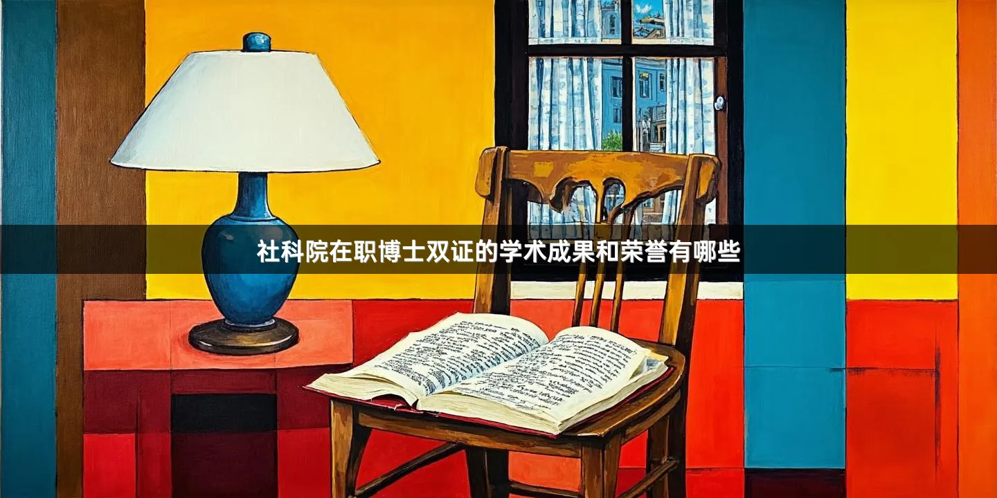 社科院在职博士双证的学术成果和荣誉有哪些