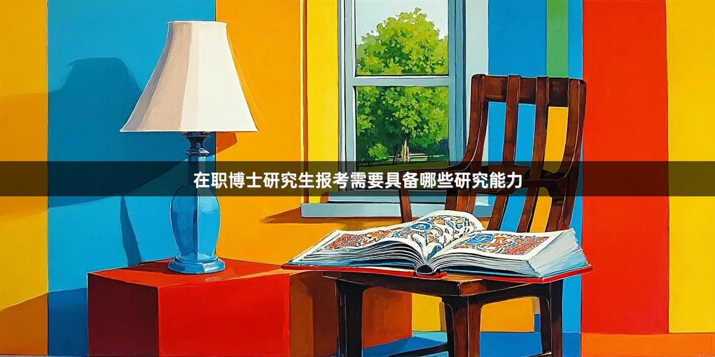在职博士研究生报考需要具备哪些研究能力