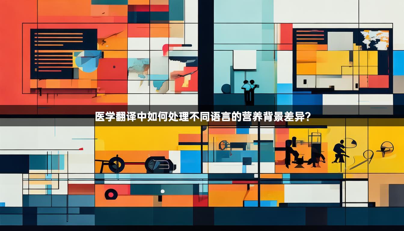 医学翻译中如何处理不同语言的营养背景差异？