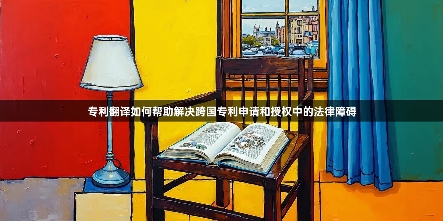 专利翻译如何帮助解决跨国专利申请和授权中的法律障碍