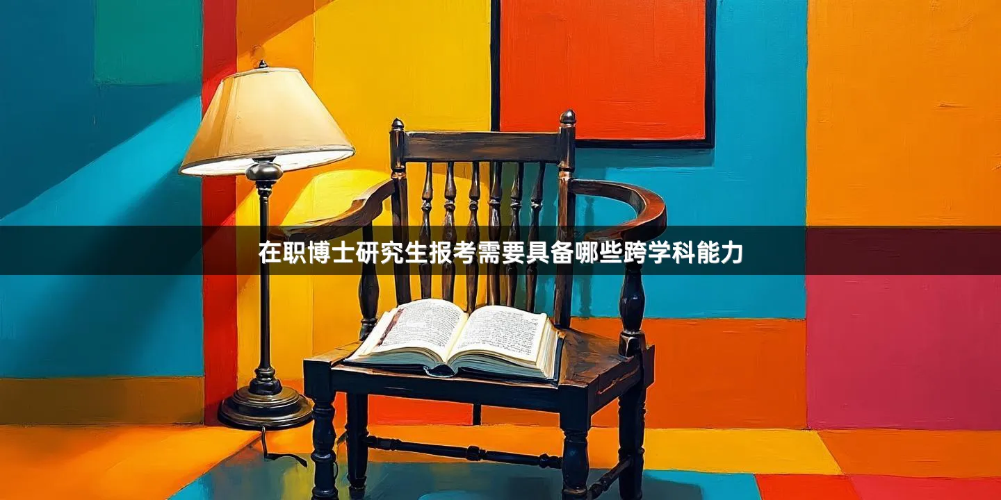 在职博士研究生报考需要具备哪些跨学科能力