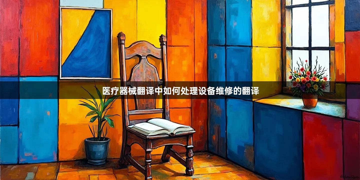 医疗器械翻译中如何处理设备维修的翻译