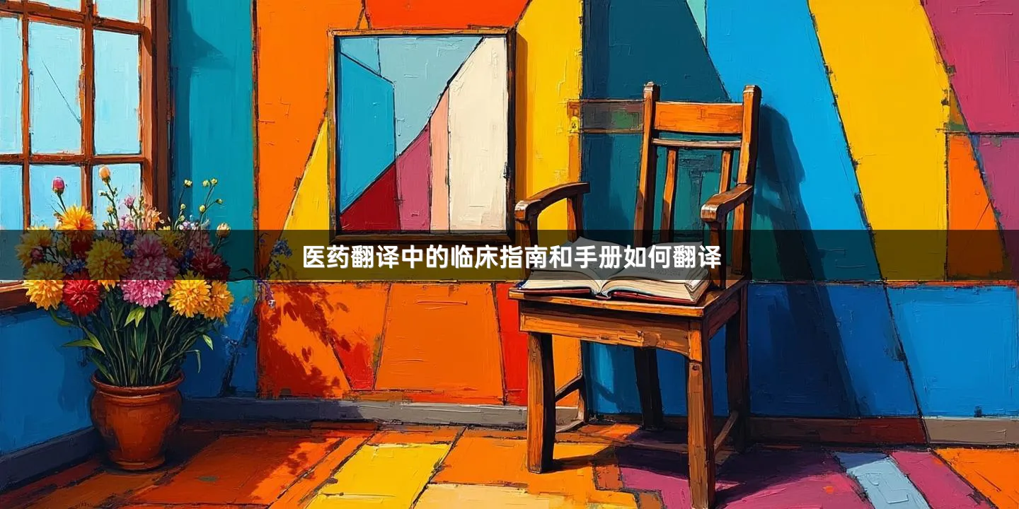 医药翻译中的临床指南和手册如何翻译