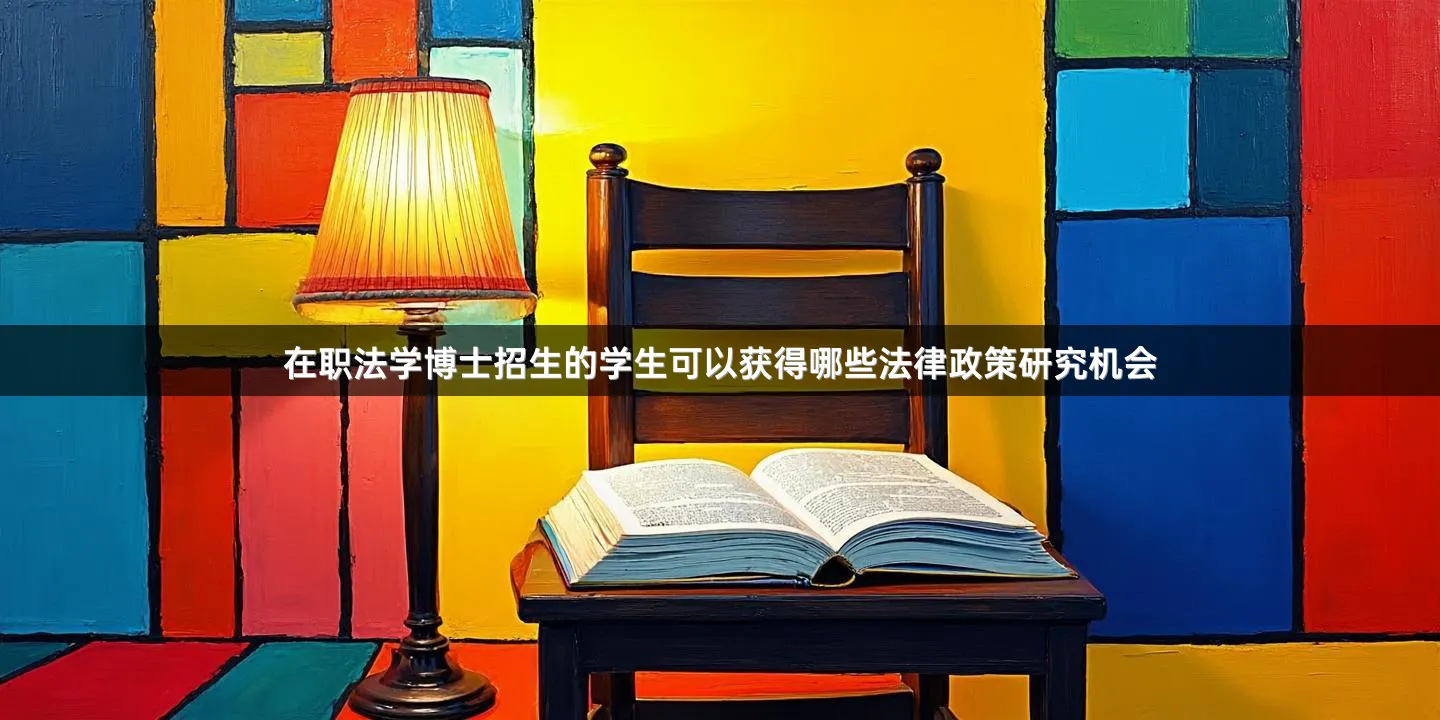 在职法学博士招生的学生可以获得哪些法律政策研究机会