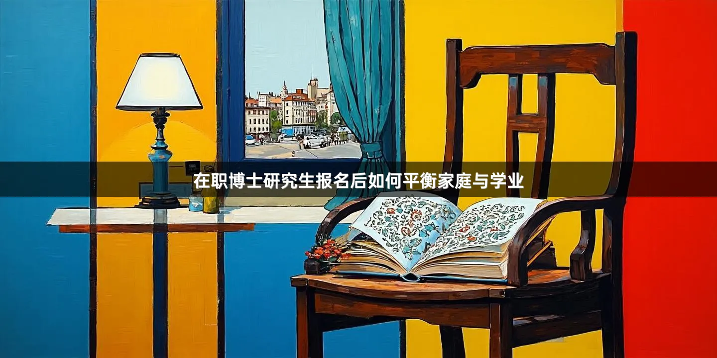 在职博士研究生报名后如何平衡家庭与学业