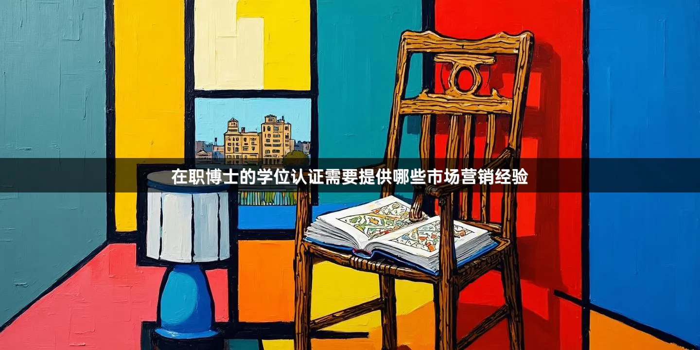 在职博士的学位认证需要提供哪些市场营销经验