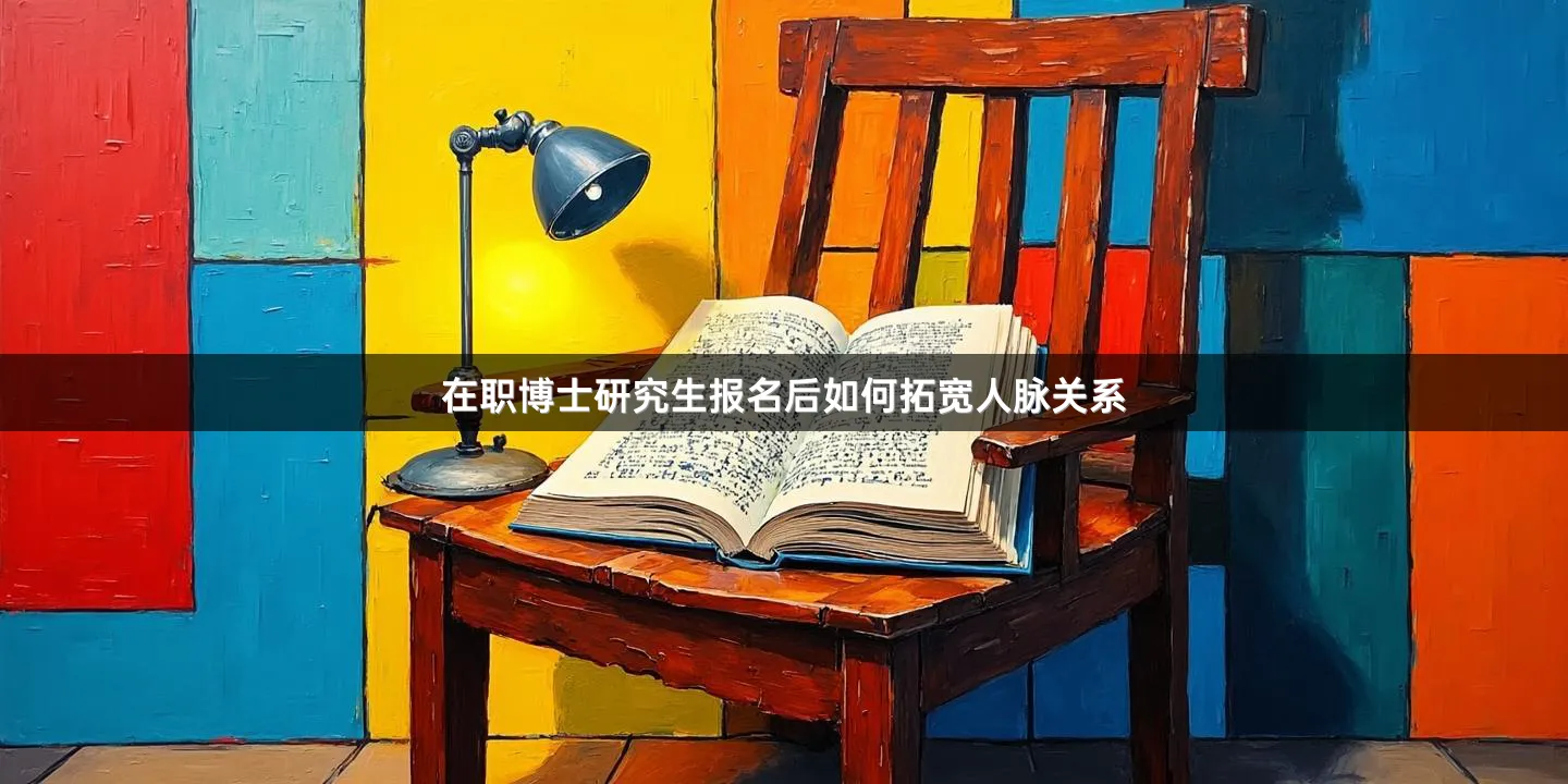 在职博士研究生报名后如何拓宽人脉关系