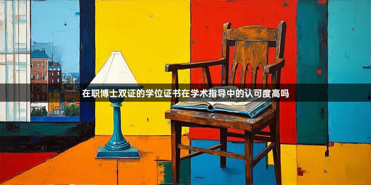 在职博士双证的学位证书在学术指导中的认可度高吗