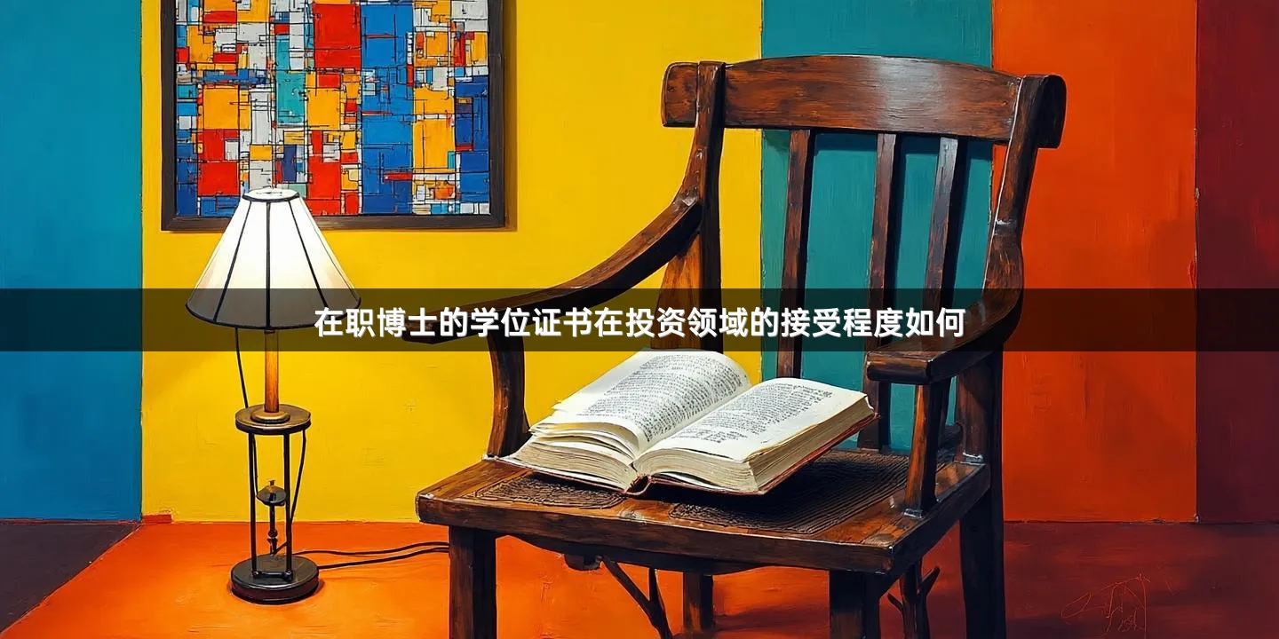 在职博士的学位证书在投资领域的接受程度如何