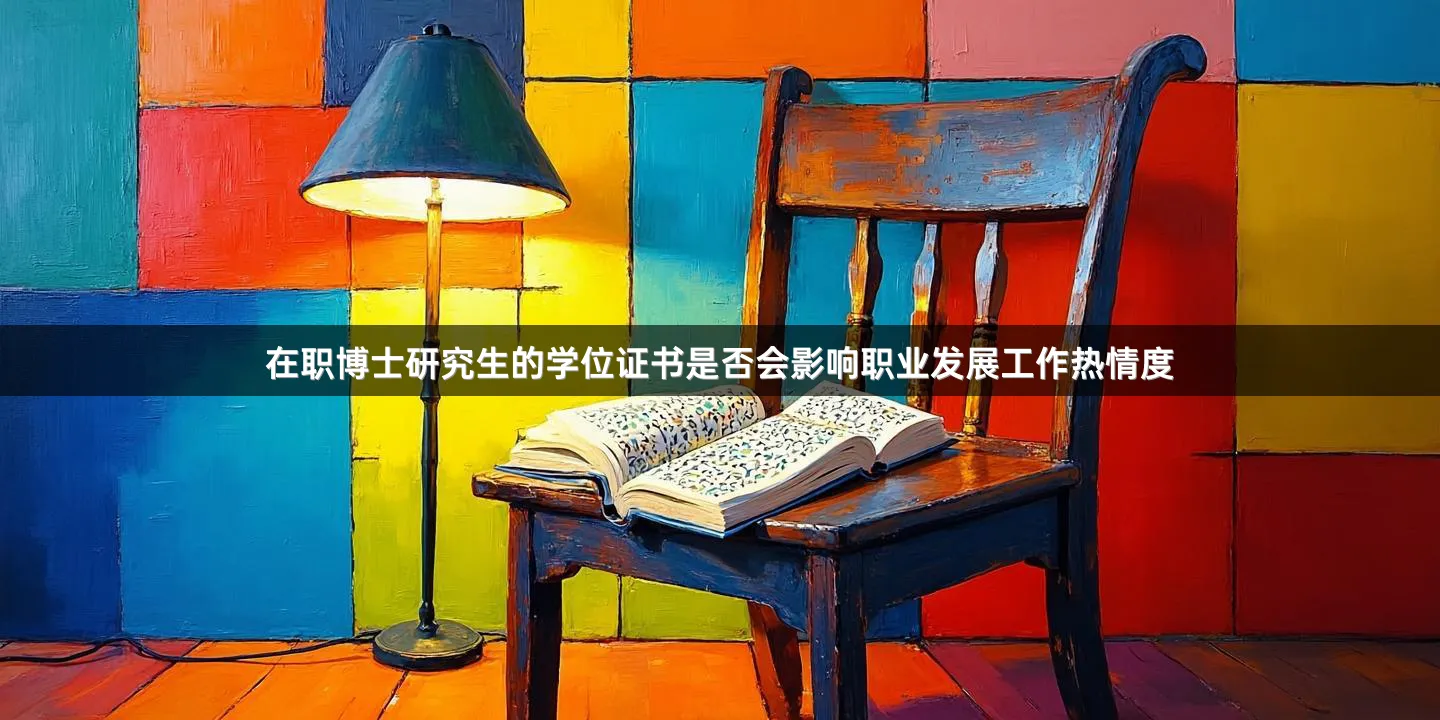 在职博士研究生的学位证书是否会影响职业发展工作热情度