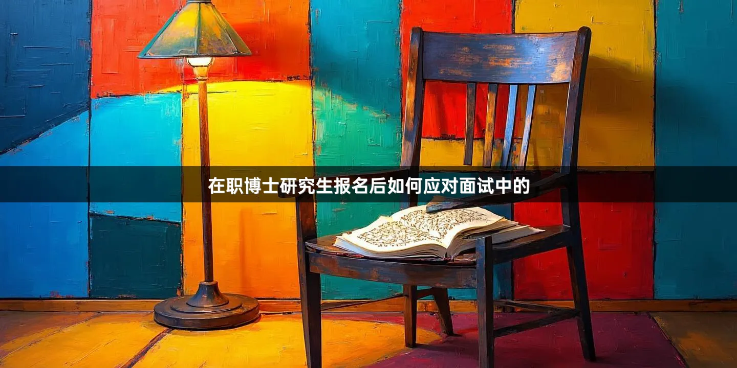 在职博士研究生报名后如何应对面试中的