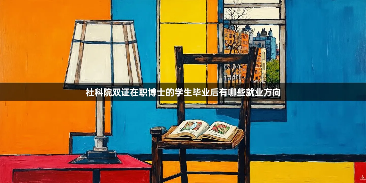 社科院双证在职博士的学生毕业后有哪些就业方向